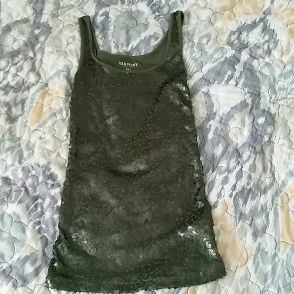 Sequin tank top!
