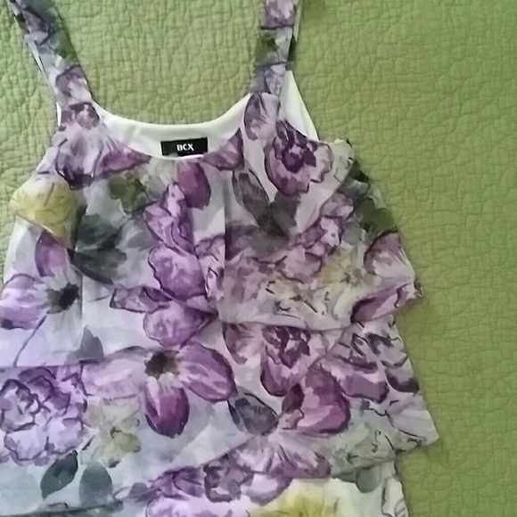 Ruffled tank