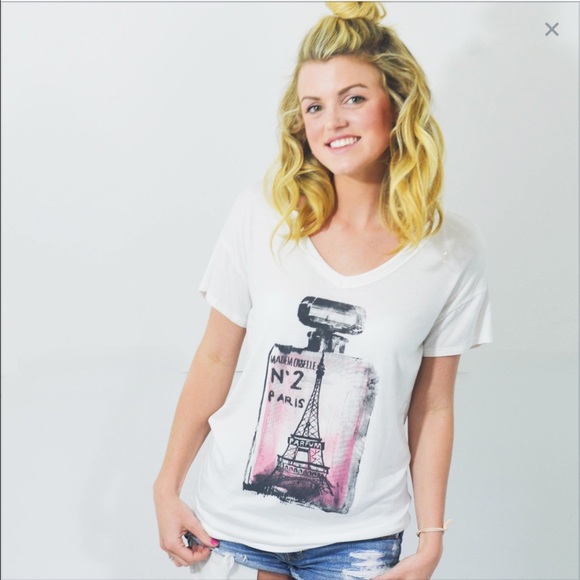 Tops - Paris Tee  (Price is Firm)