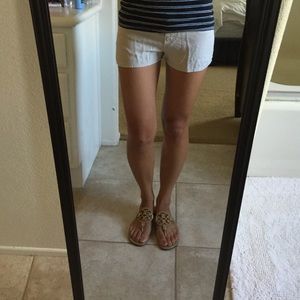 Forever 21 tan linen shorts
