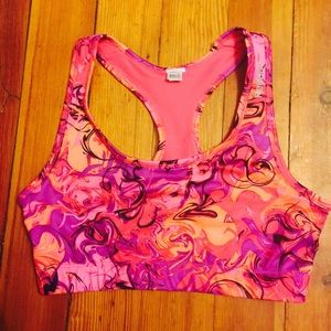 Reversible Reebok Patterned Sports Bra