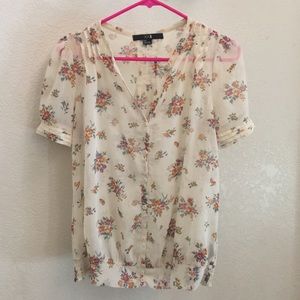 Beautiful sheer floral top