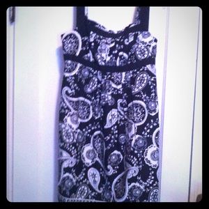 Loft sleeveless sun dress