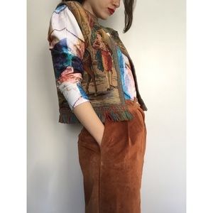 Vintage Sued Leather shorts