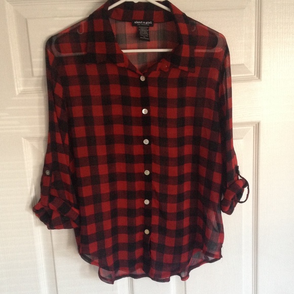 Checkered blouse