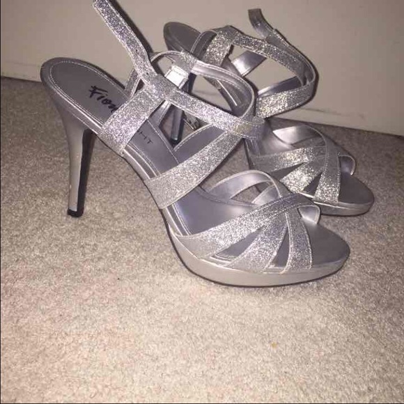 Silver heels