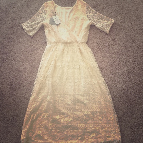 Cream ASOS Dress