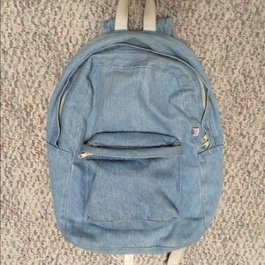 American Apparel Denim School Bag