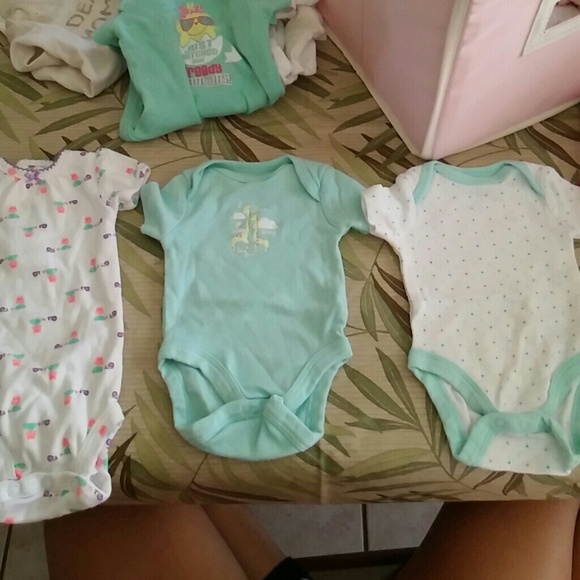 3newborn onsies
