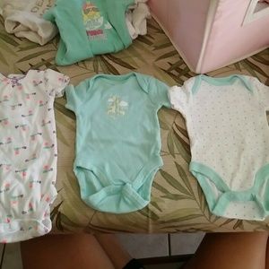 3newborn onsies