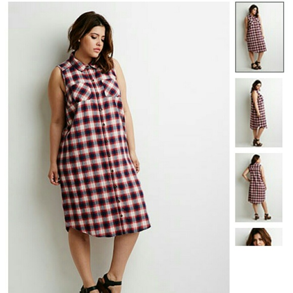 Plaid Maxi Dress