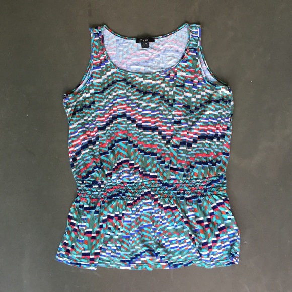 Forever 21 Cube Pattern Tank Top