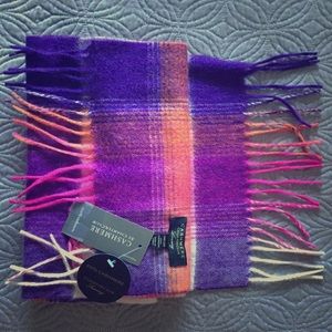 100% Cashmere Charter Club Luxury Scarf!  UNWORN