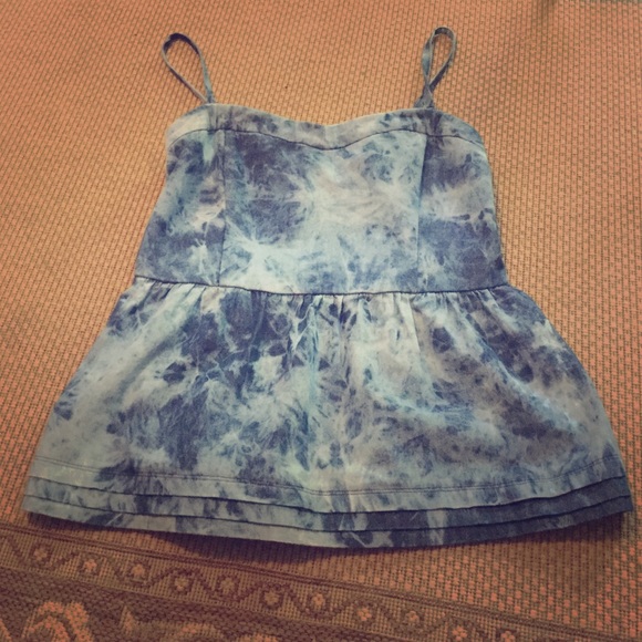Denim tank top