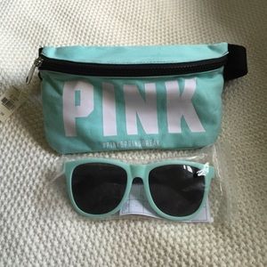 Victoria's Secret Pink Fanny Pack with Sunglasses