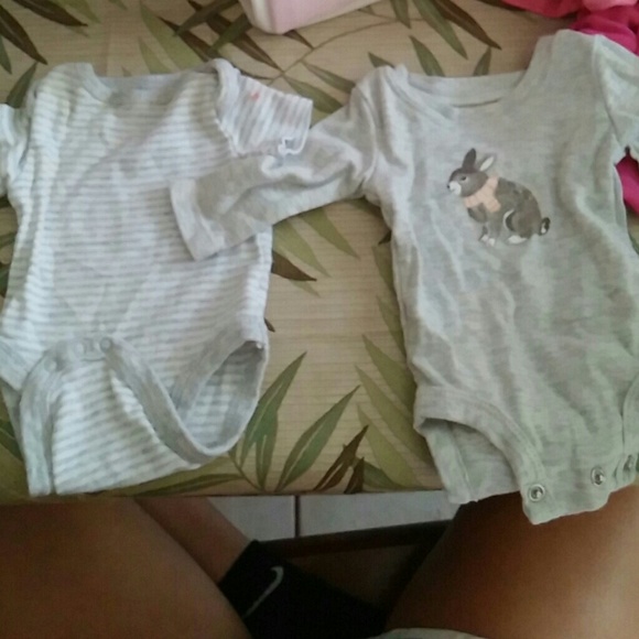 Gray onesie set