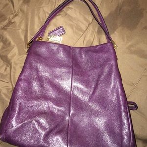 Coach purse (purple)
