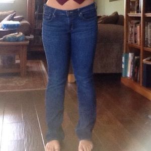 Abercrombie & Fitch bootcut jeans- dark wash