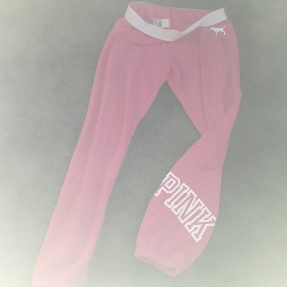 VS PINK elastic stretch sweat pants