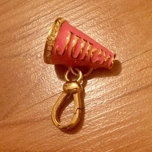 Juicy Couture-- megaphone charm