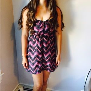 Pink Print Xhilaration Dress