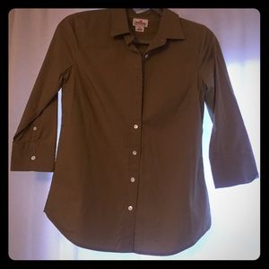 THREE-QUARTER SLEEVE STRETCH PERFECT SHIRT