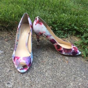 Floral Ivanka Trump Heels