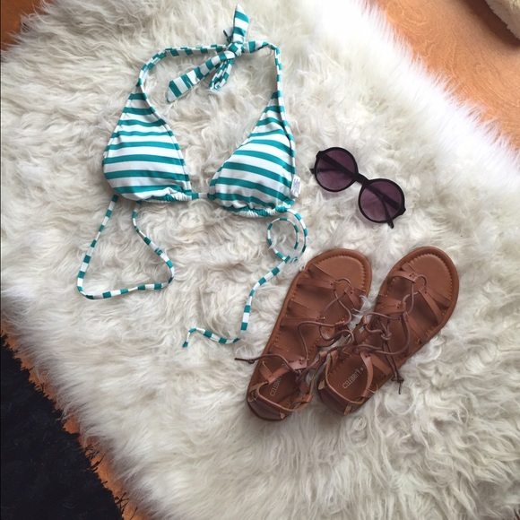 Brown strappy sandals