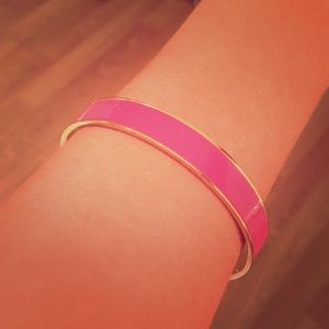 Kate Spade-- tickled pink bangle