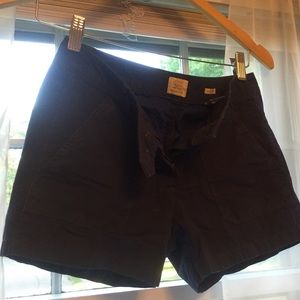 j.crew navy shorts