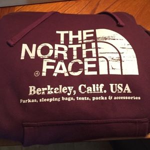 The North Face hoodie