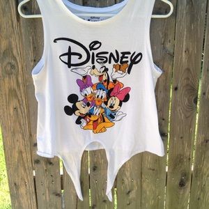 Disney Graphic Front-tie Tank