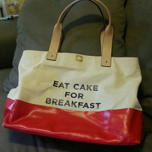 Kate spade "Eat Cake For Breakfast" purse