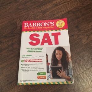 SAT prep book