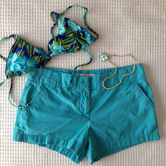 J.Crew Shorts in Turquoise