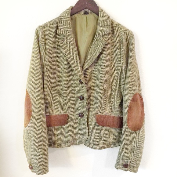 Ambition  Jackets & Blazers - Wool-like Blazer with Corduroy Elbow Patches