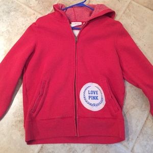 Red Victoria Secret PINK jacket.