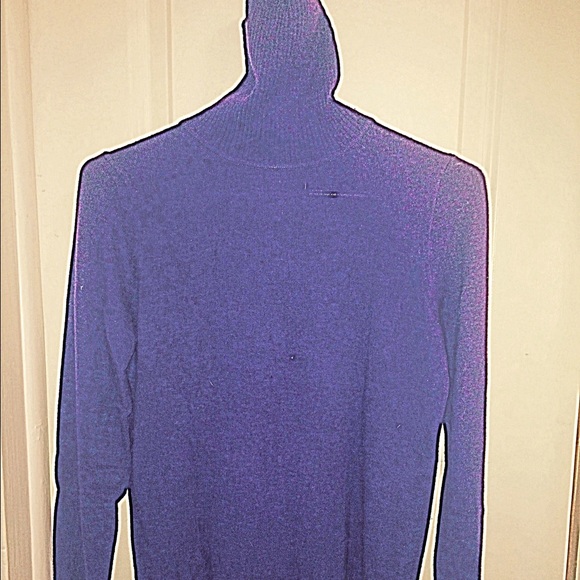 Royal Purple Wool Turtleneck sweater