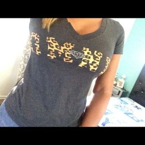 Diamond Supply  leopard top