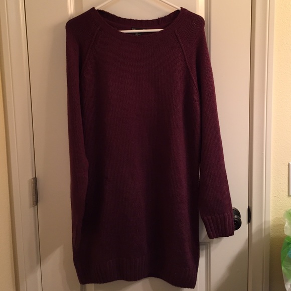 H&m purple knit sweater
