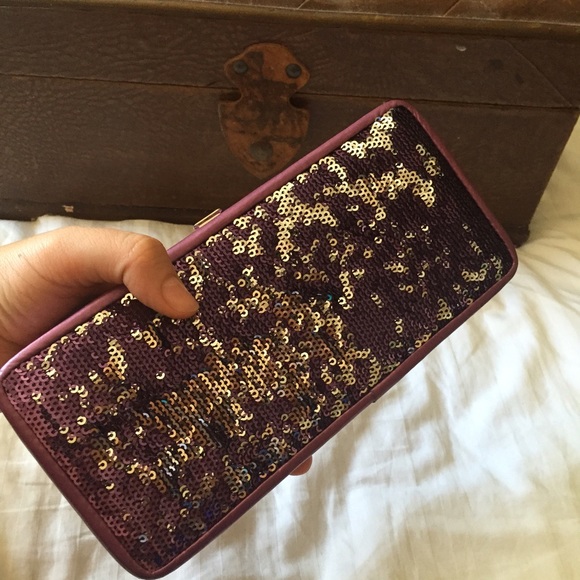 Sequined Evening Clutch