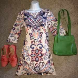 Bohemian pastel dress