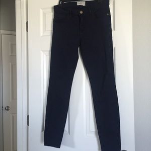 Dark wash Current/Elliott skinny jeans
