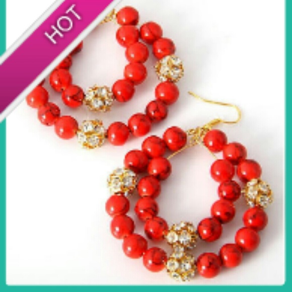 Small hoop earrings