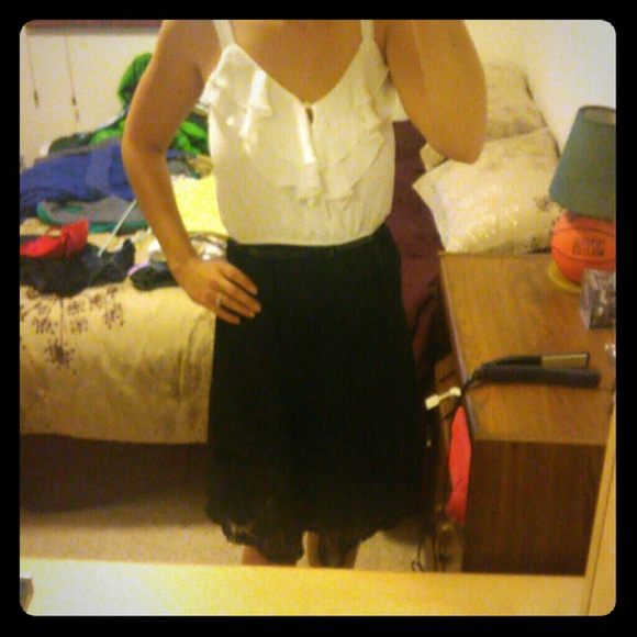 Black and white dress