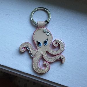 Coach Octopus Keychain