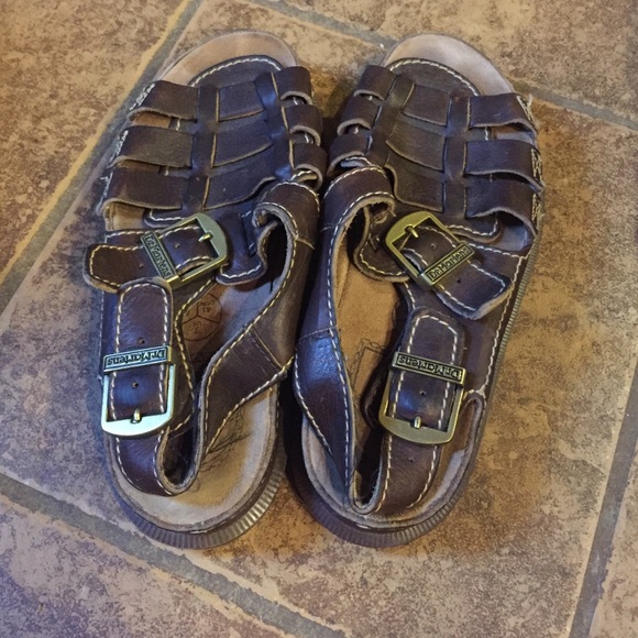 Women's Dr Martens sandal brown