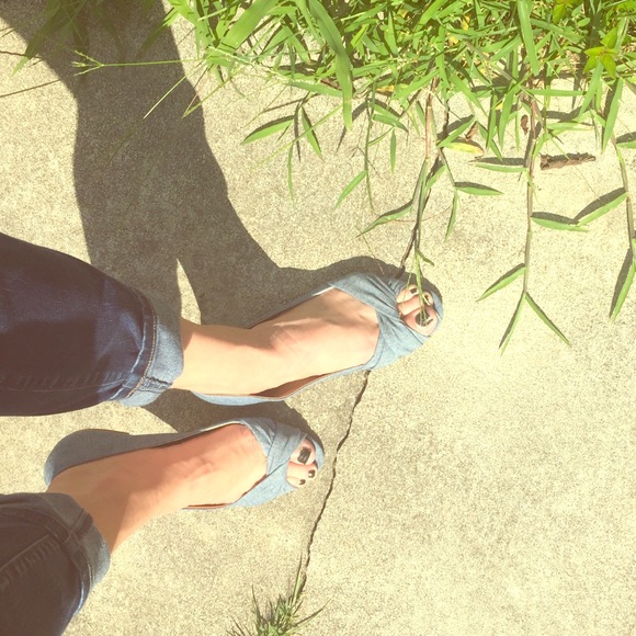 Land's End Open-toed Flats - Picture 1 of 4
