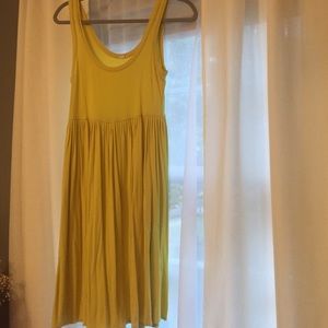J.crew yellow sun dress
