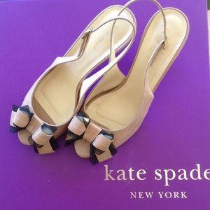 💯 Authentic Kate Spade Peep Toe Heels